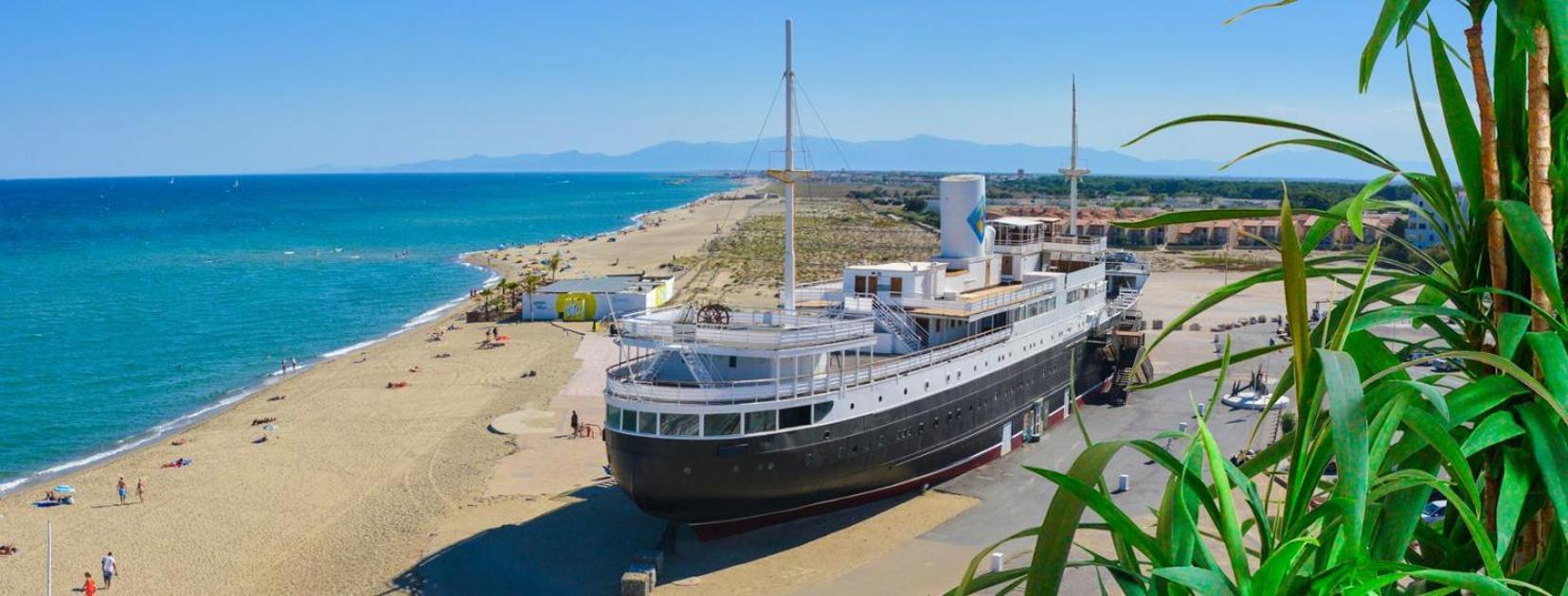 Studio Cosy A 300M De La Mer, Face Aux Festivals, Derriere La Night Life Le Barcarès Eksteriør bilde