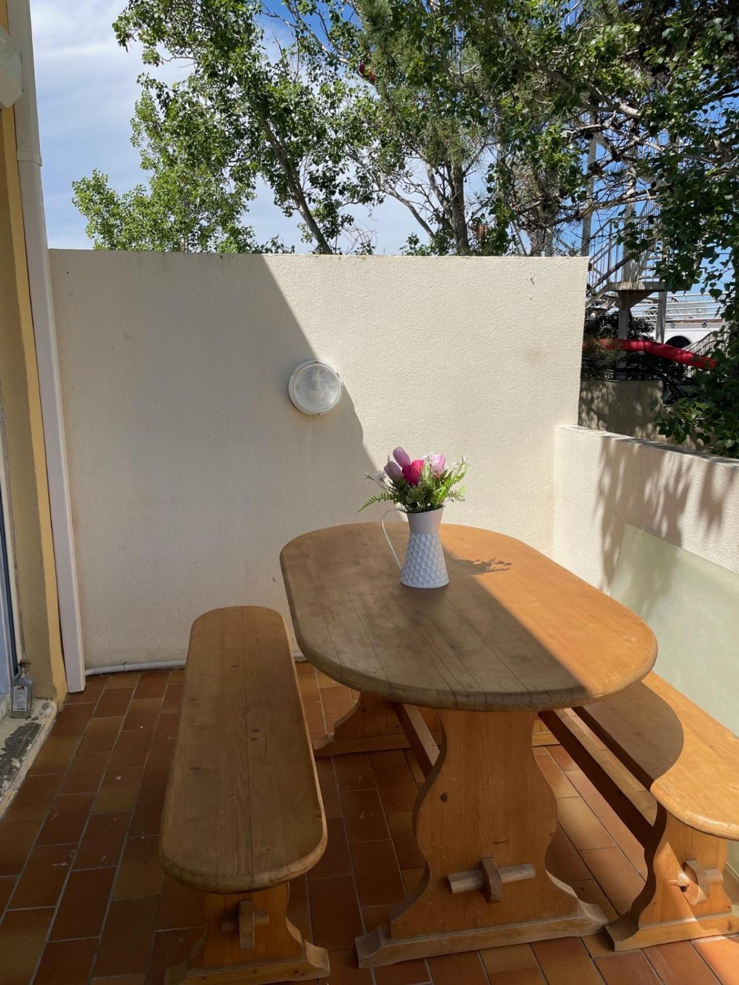 Studio Cosy A 300M De La Mer, Face Aux Festivals, Derriere La Night Life Le Barcarès Eksteriør bilde